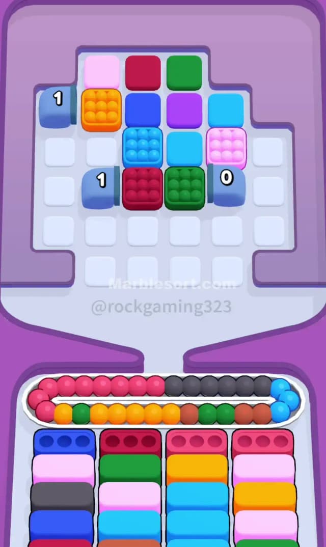 Marble Sort Level 326 Solution 2