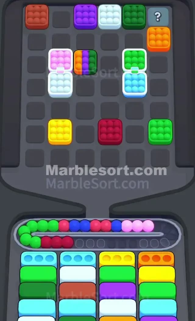 Marble Sort Level 374 Solution 2