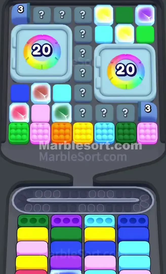 Marble Sort Level 300 Screenshot