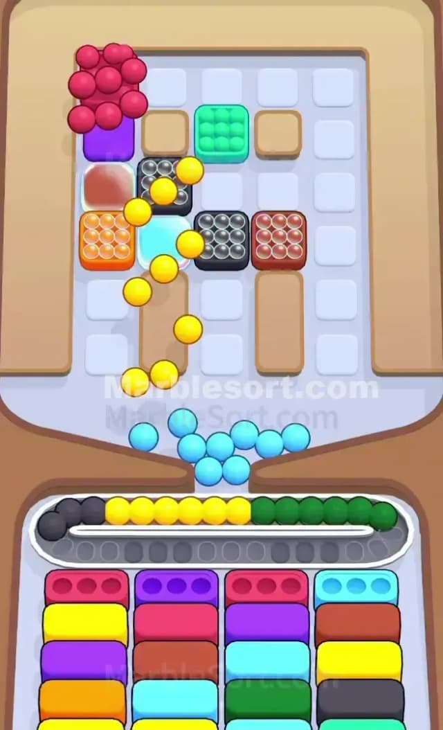 Marble Sort Level 663 Solution 2