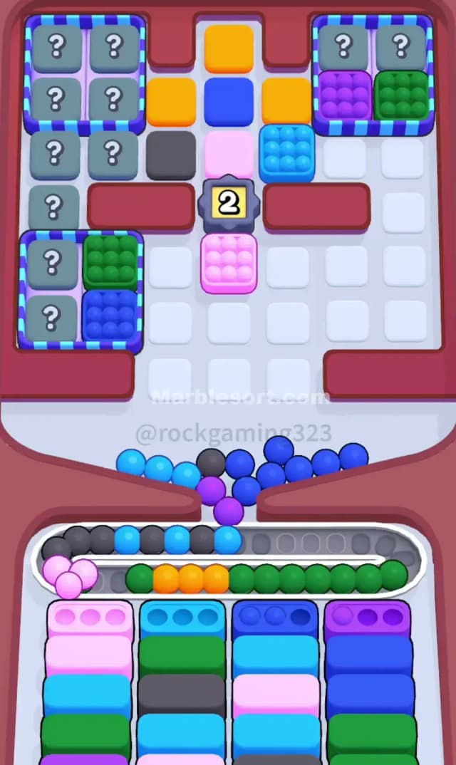 Marble Sort Level 375 Solution 1