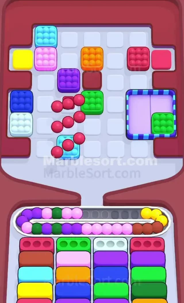 Marble Sort Level 609 Solution 2