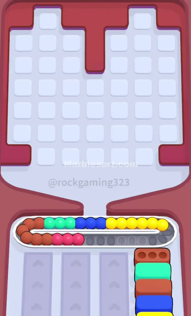 Marble Sort Level 153 Solution 3