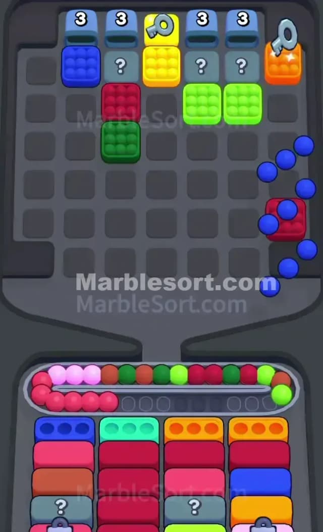 Marble Sort Level 340 Solution 2