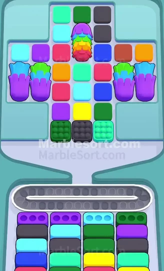 Marble Sort Level 503 Screenshot