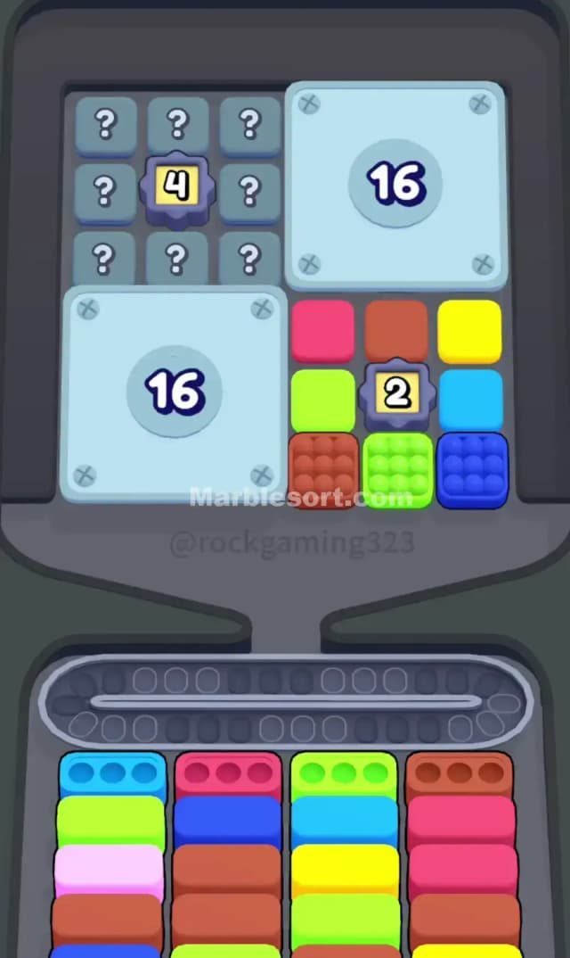 Marble Sort Level 374 Gameplay