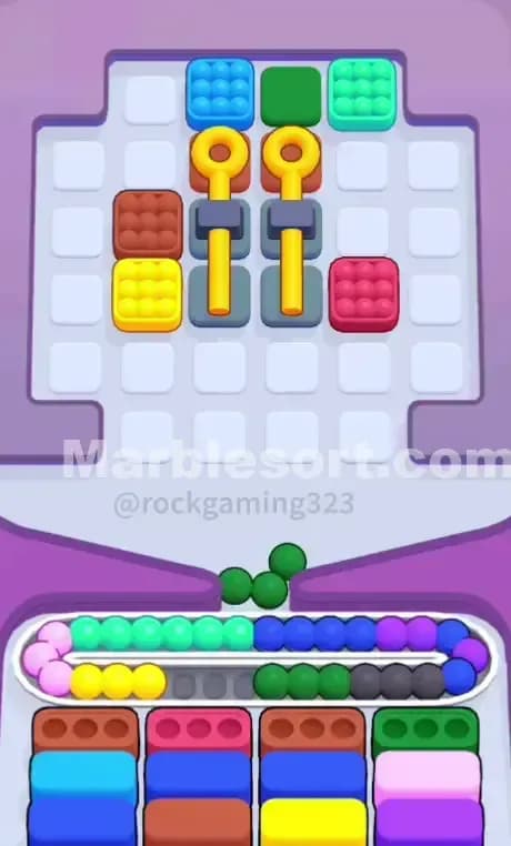 Marble Sort Level 166 Solution 1