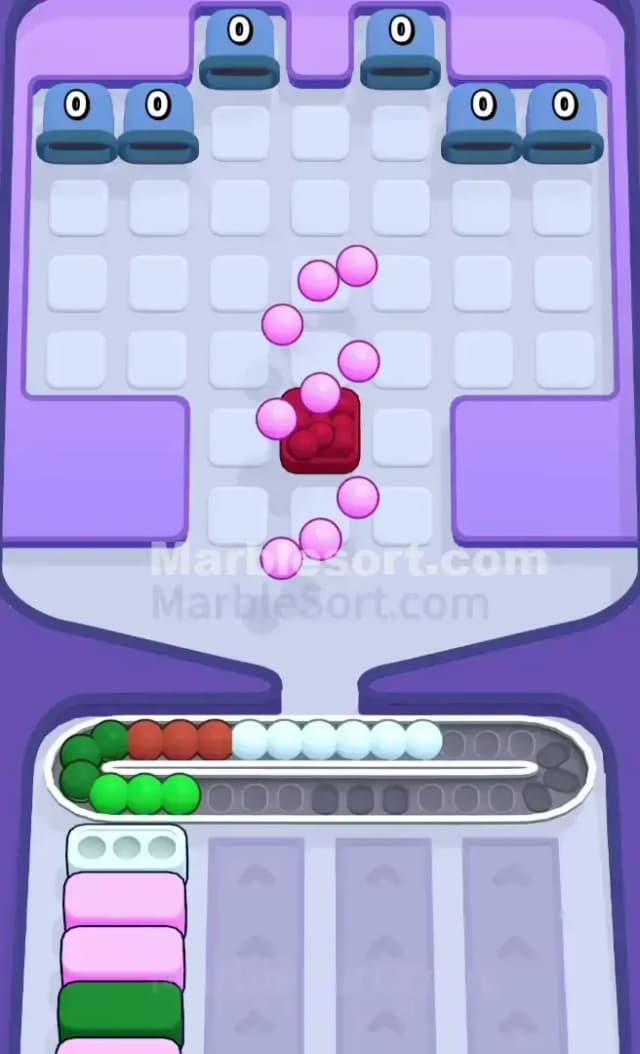 Marble Sort Level 596 Solution 3