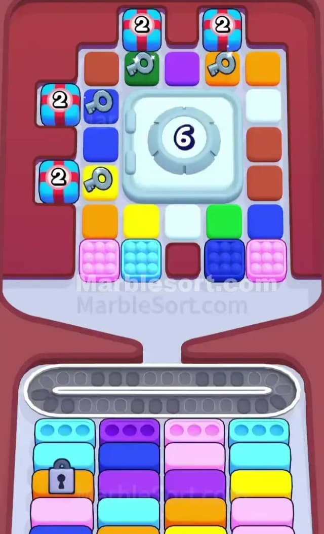 Marble Sort Level 459 Gameplay