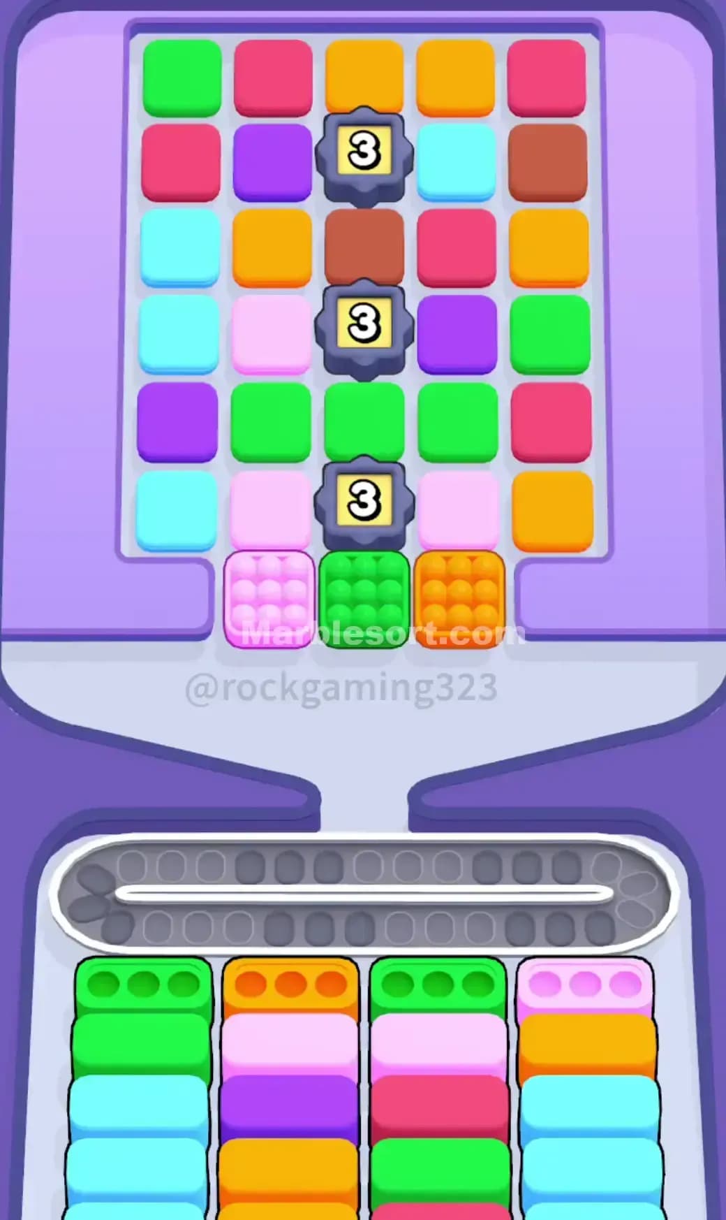 Marble Sort Level 365 Screenshot