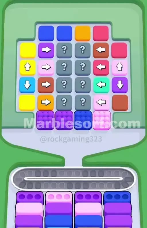 Marble Sort Level 185 Gameplay