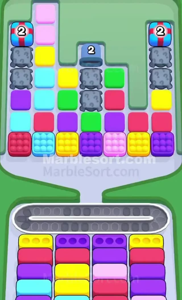 Marble Sort Level 565 Gameplay