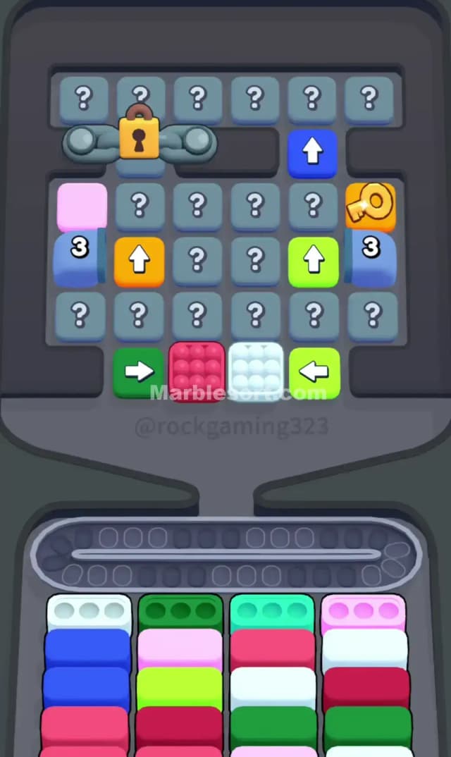 Marble Sort Level 240 Gameplay