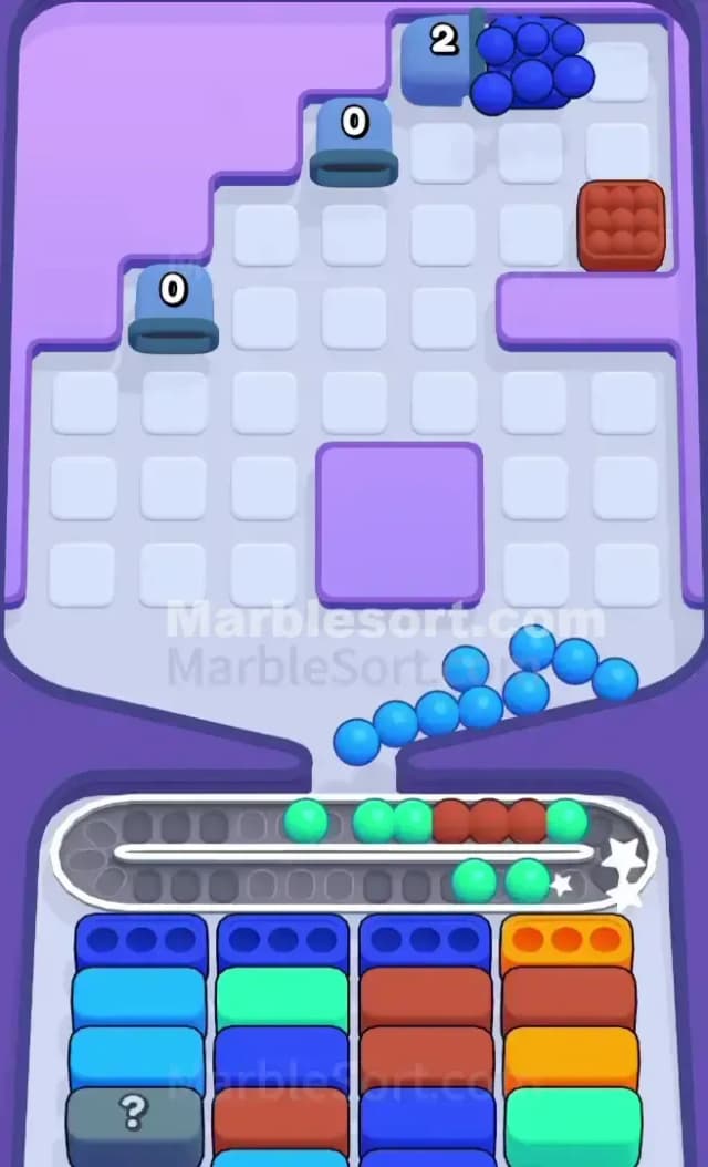 Marble Sort Level 598 Solution 3
