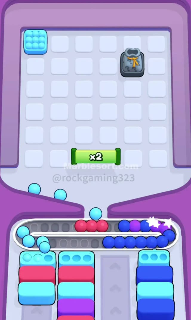 Marble Sort Level 251 Solution 3