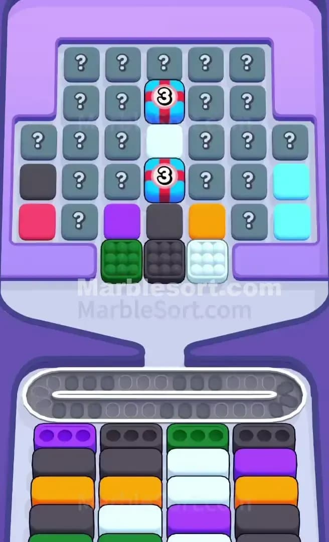 Marble Sort Level 522 Screenshot