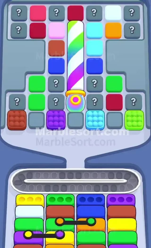 Marble Sort Level 626 Gameplay