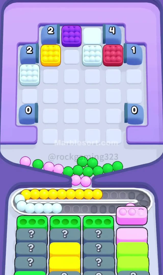 Marble Sort Level 215 Solution 2