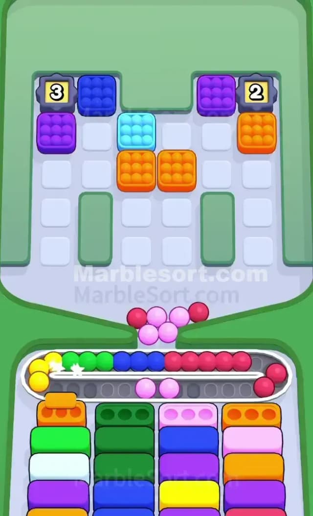 Marble Sort Level 562 Solution 2