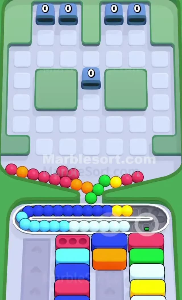 Marble Sort Level 491 Solution 3
