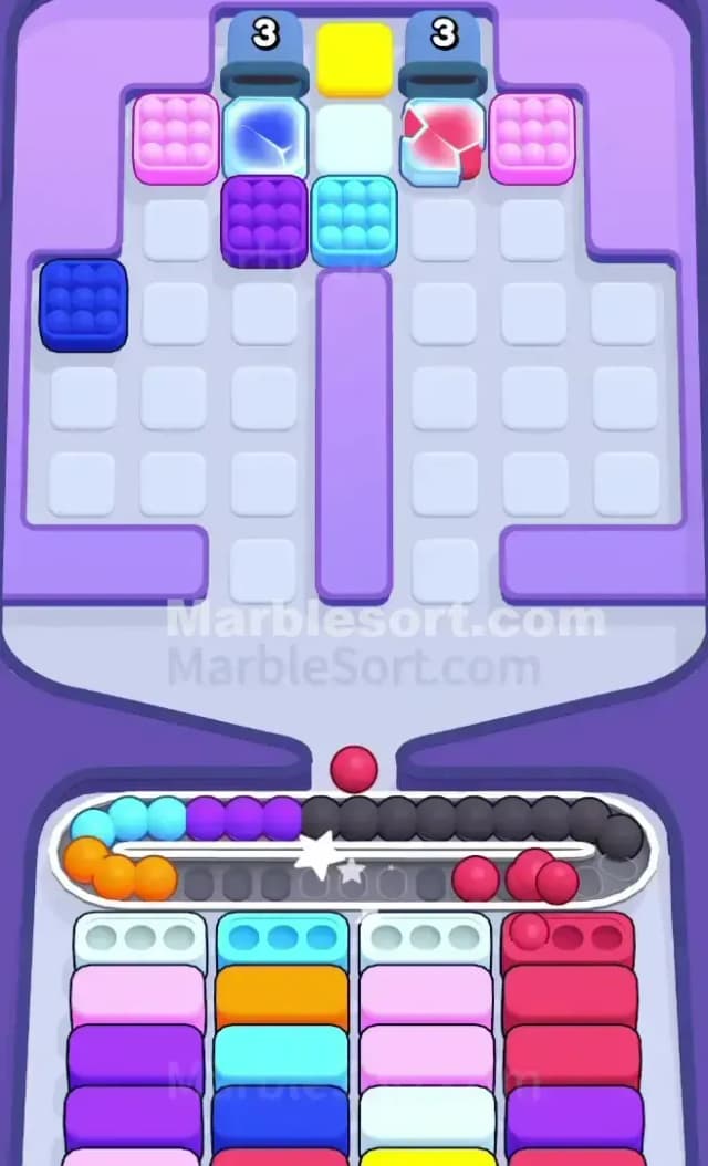 Marble Sort Level 528 Solution 2