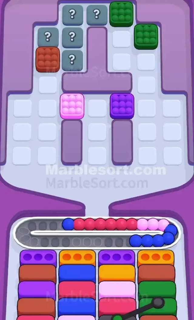 Marble Sort Level 552 Solution 2