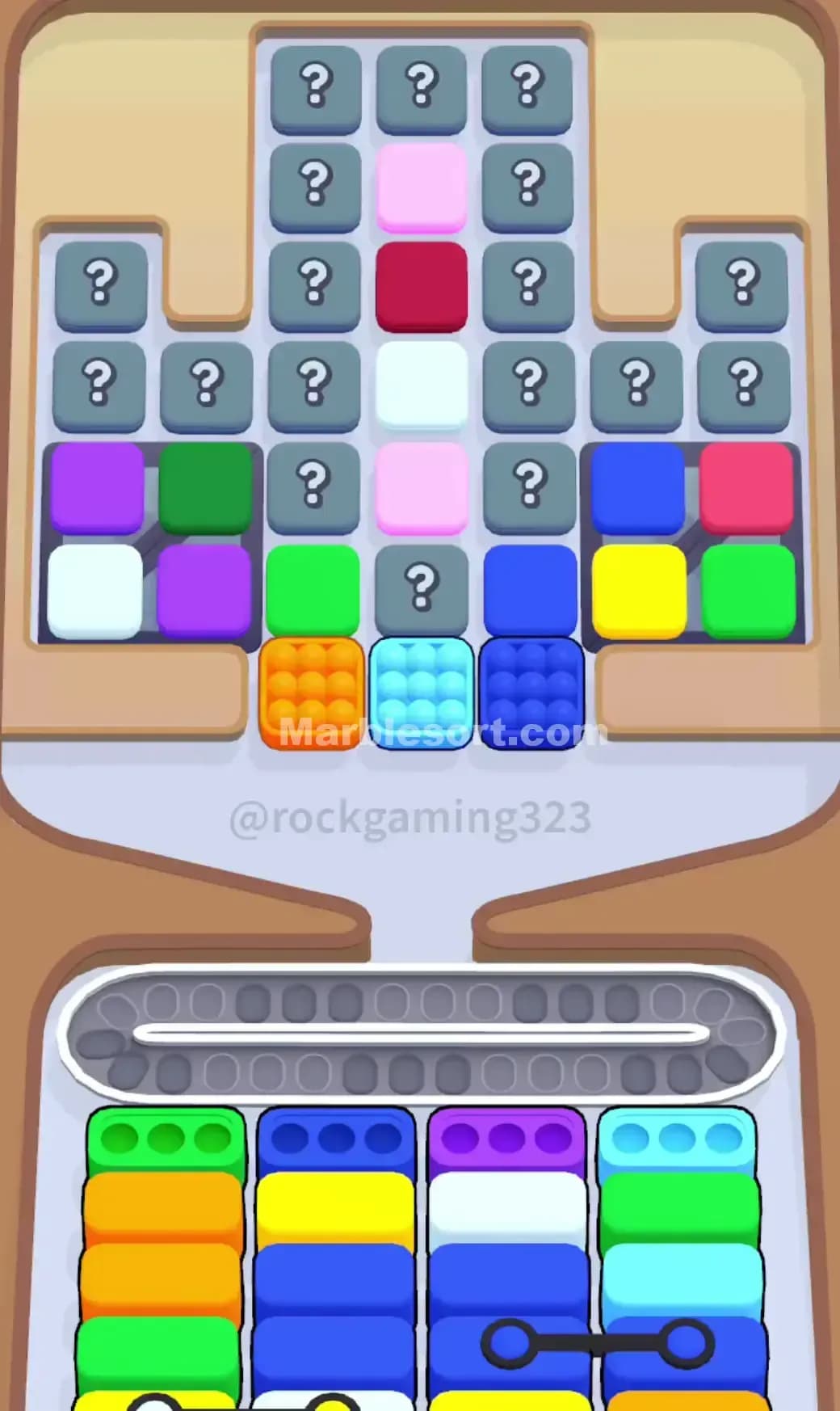 Marble Sort Level 209 Screenshot