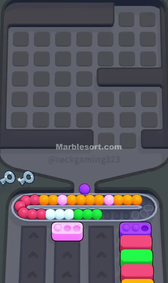 Marble Sort Level 197 Solution 3