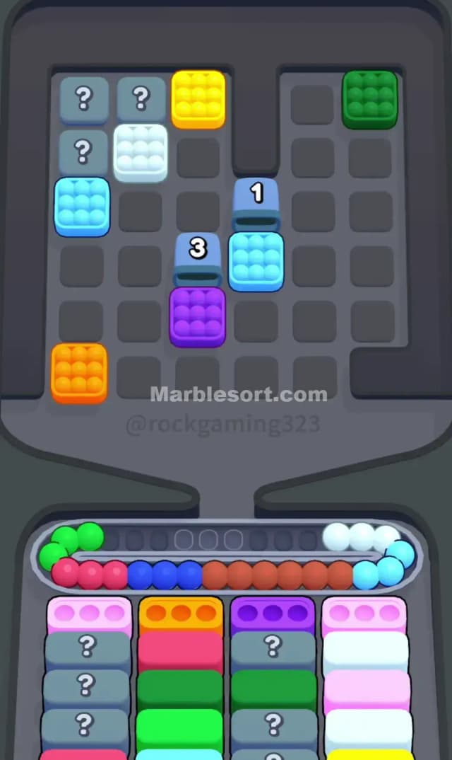 Marble Sort Level 224 Solution 2
