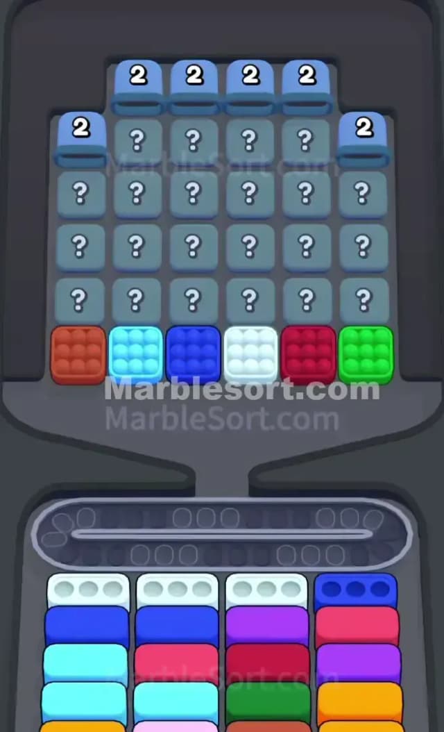 Marble Sort Level 570 Gameplay