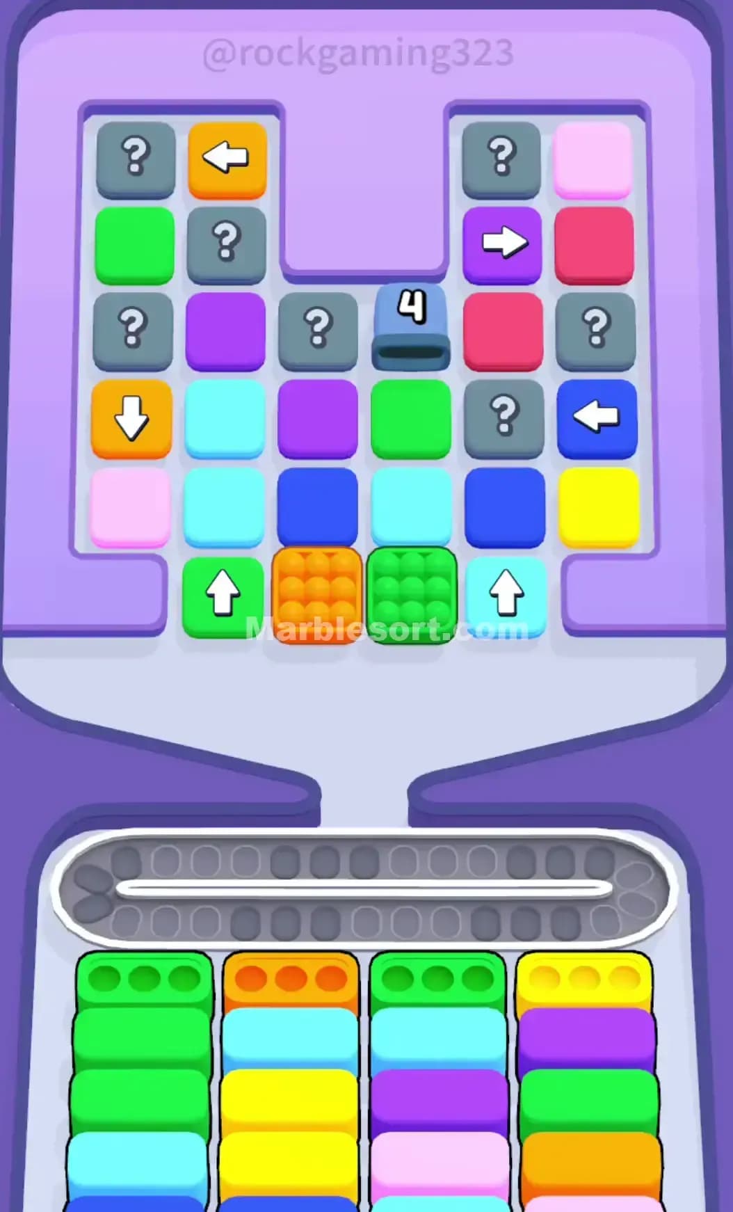 Marble Sort Level 56 Screenshot