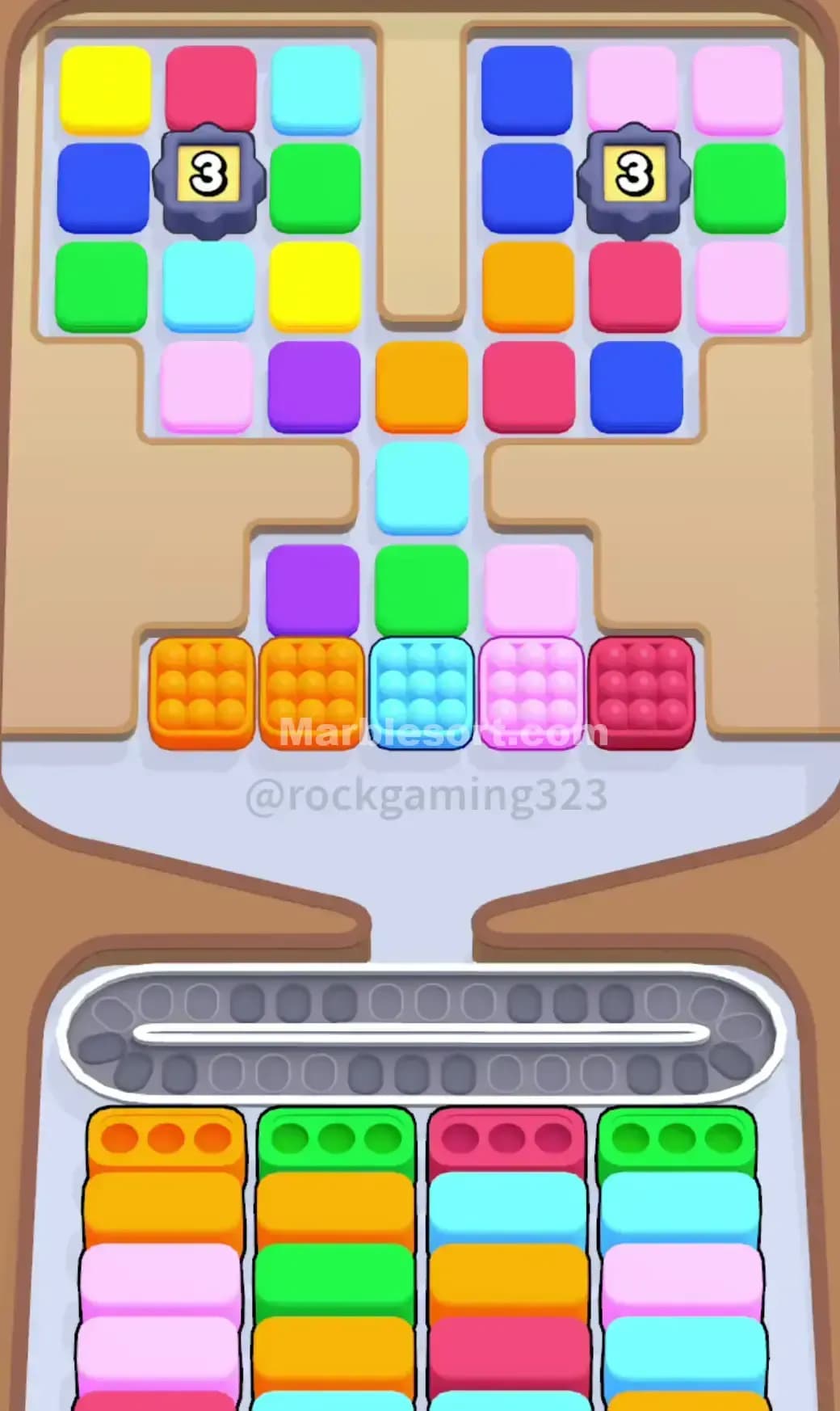 Marble Sort Level 282 Screenshot