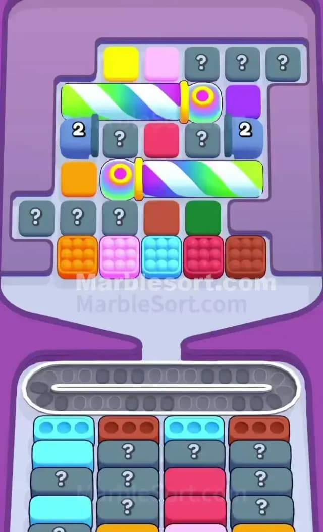 Marble Sort Level 558 Gameplay