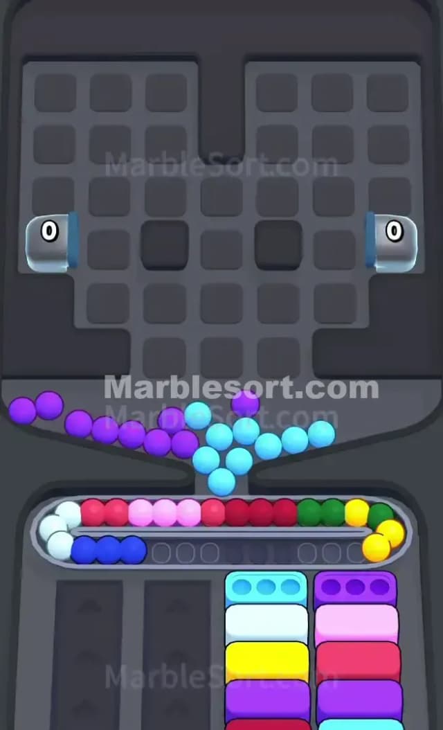 Marble Sort Level 550 Solution 3