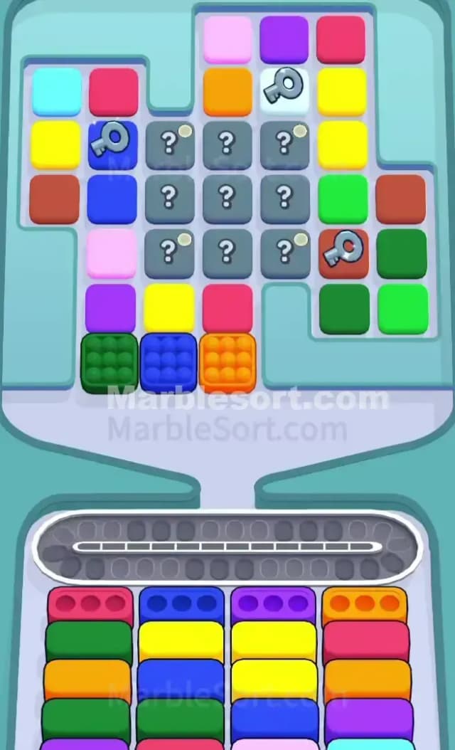Marble Sort Level 653 Gameplay