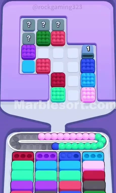 Marble Sort Level 65 Solution 1
