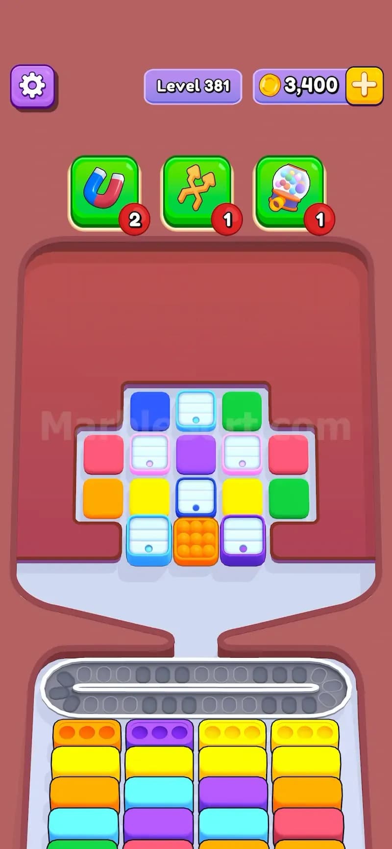 Marble Sort Swap Box