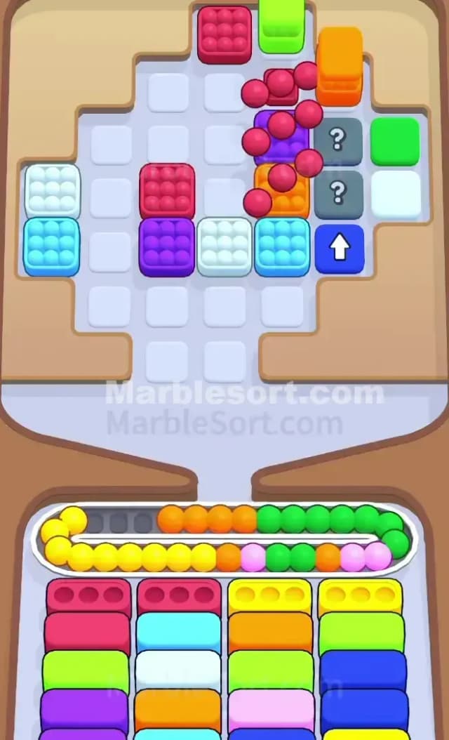 Marble Sort Level 512 Solution 1