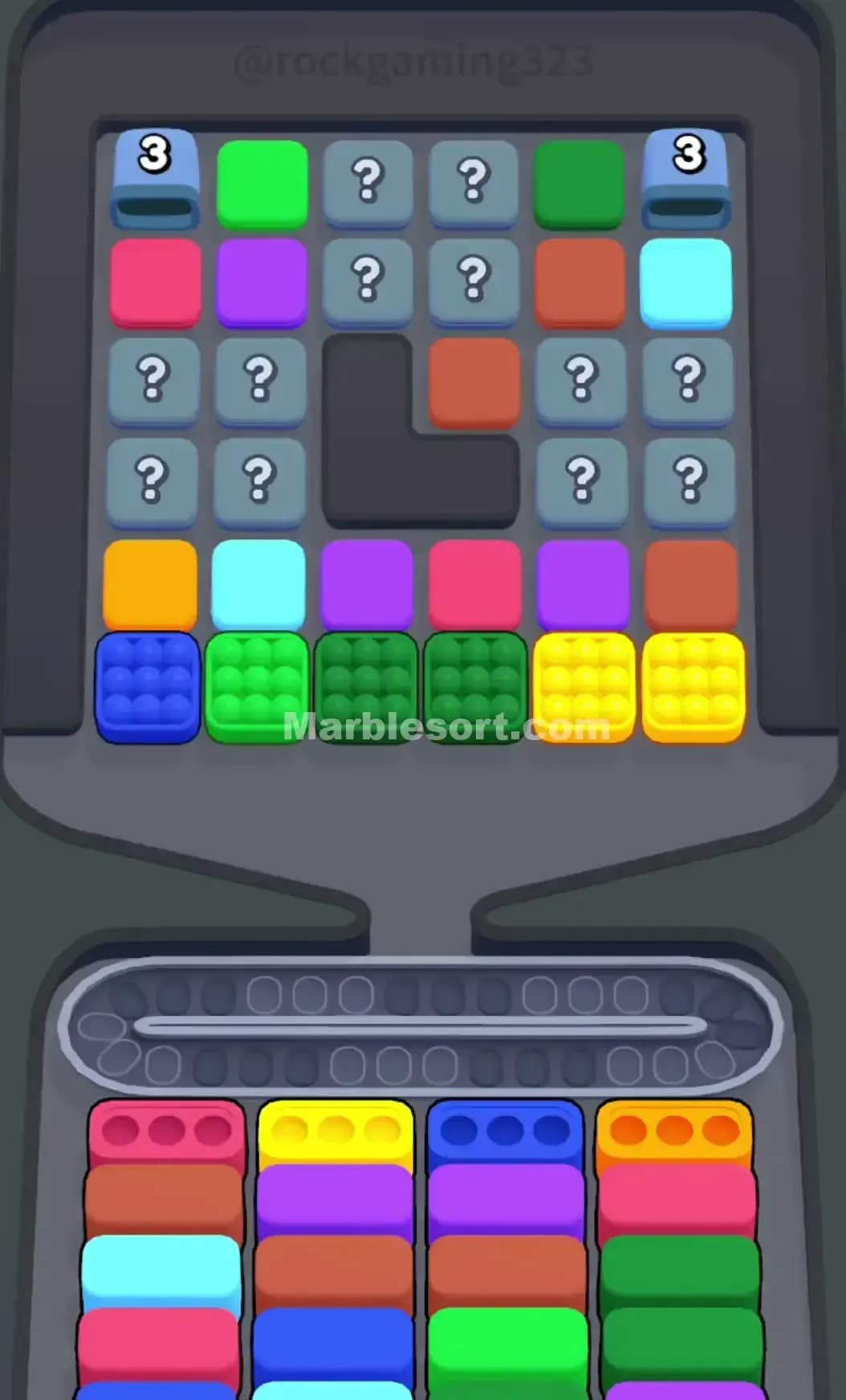 Marble Sort Level 50 Screenshot