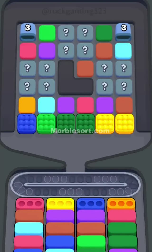 Marble Sort Level 50 Gameplay