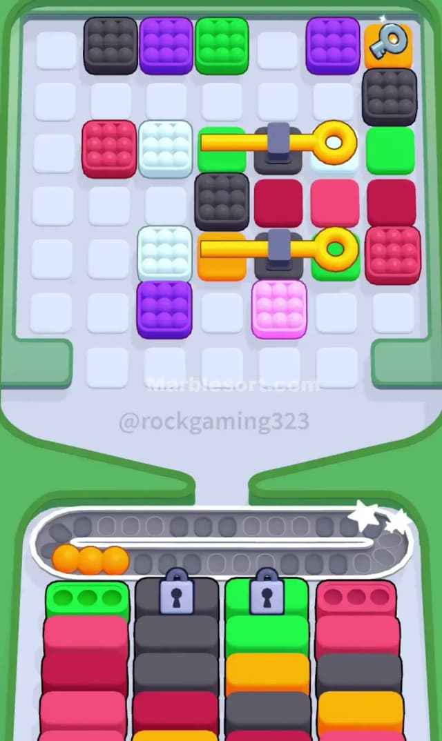 Marble Sort Level 186 Solution 2