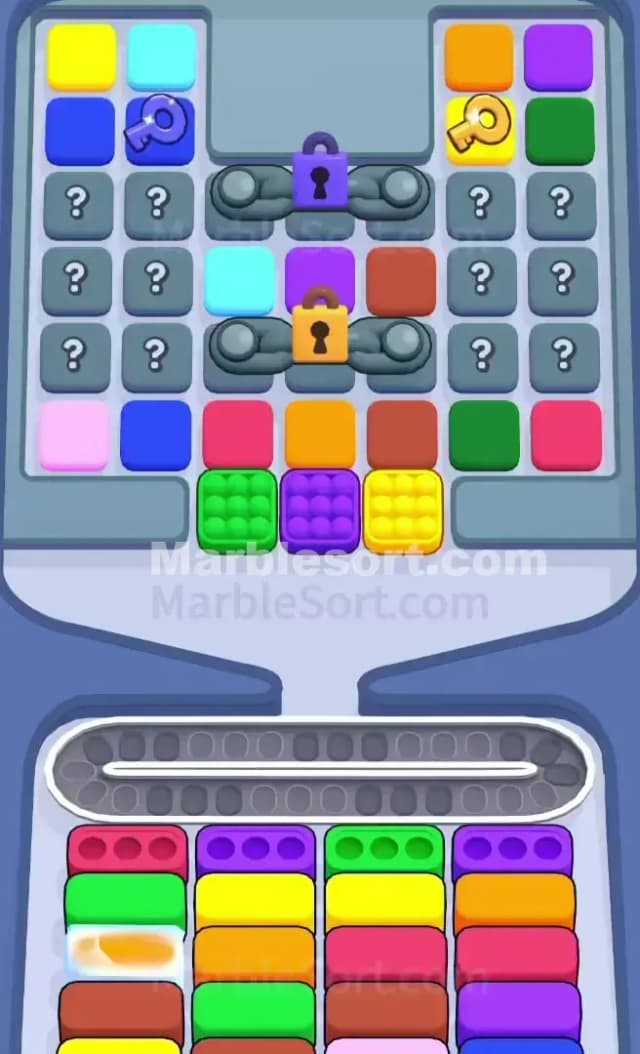 Marble Sort Level 466 Gameplay