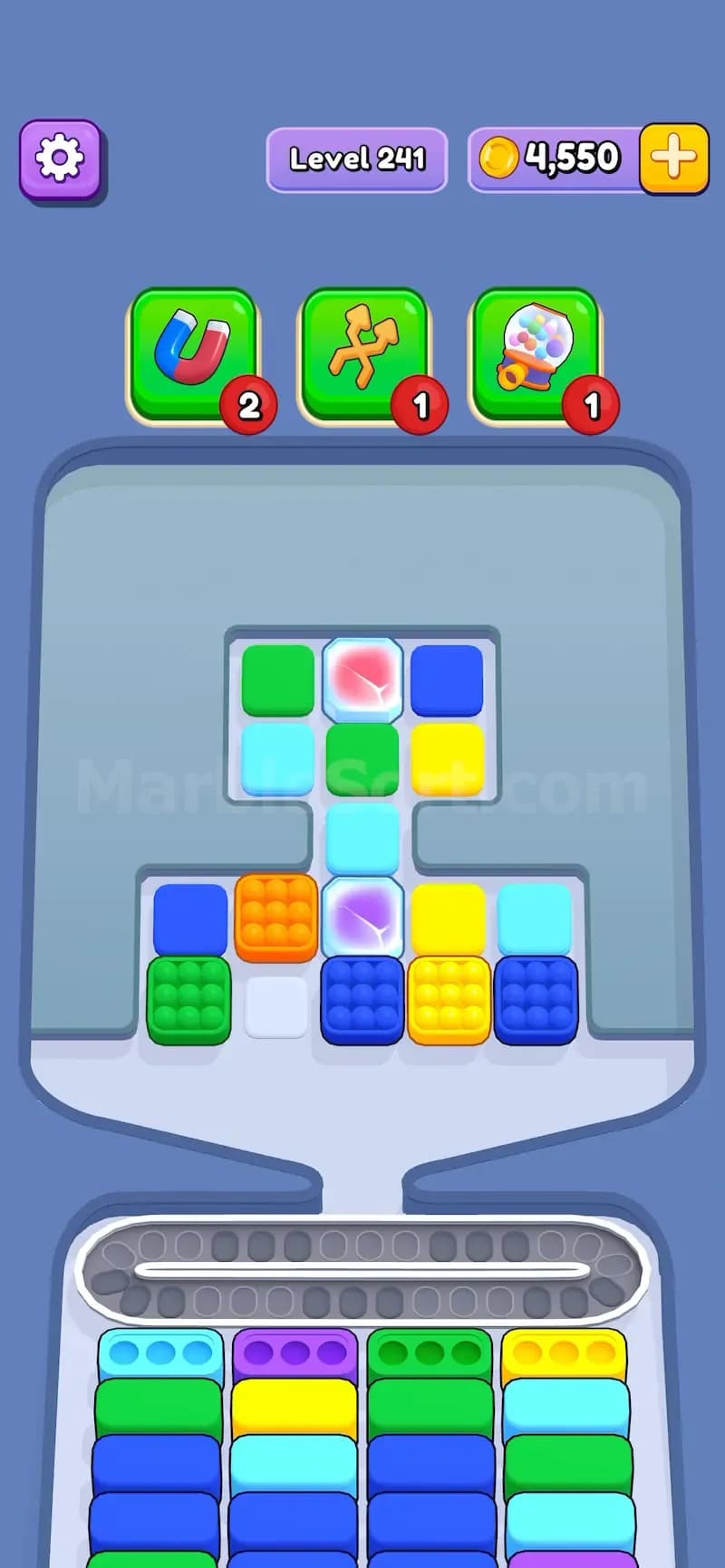 Ice Box in Marble Sort