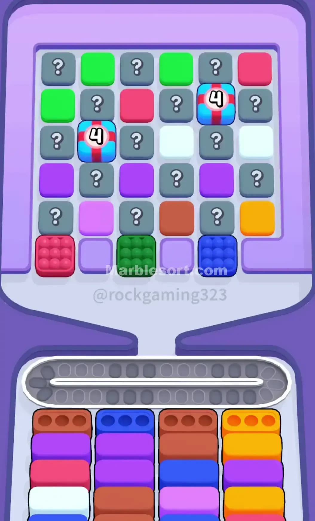 Marble Sort Level 138 Screenshot