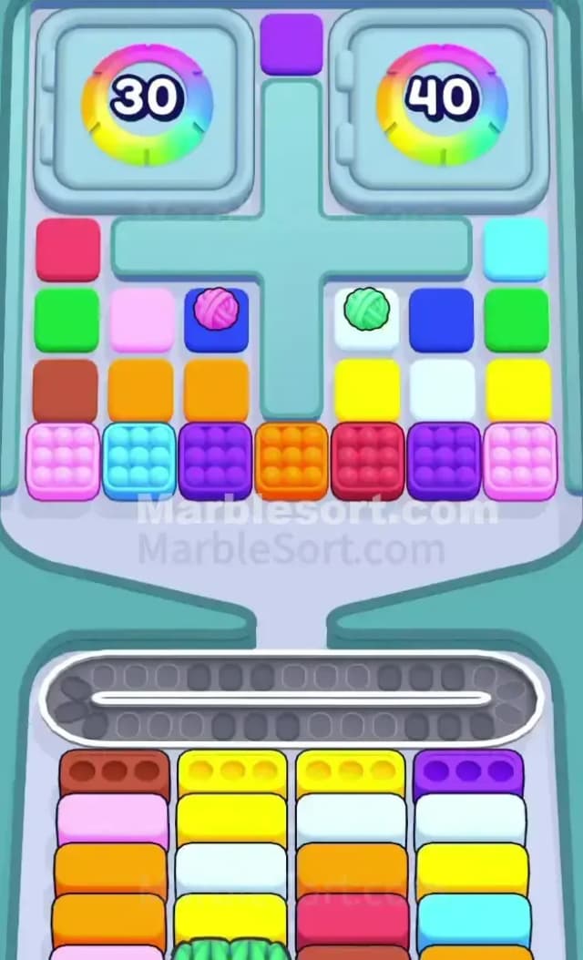 Marble Sort Level 658 Gameplay
