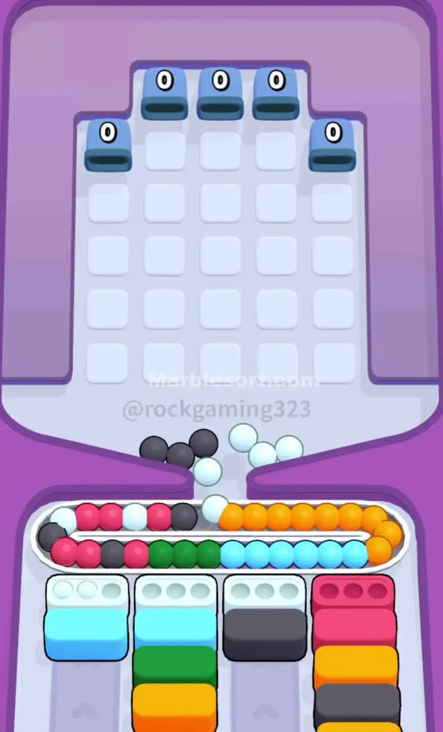 Marble Sort Level 173 Solution 3