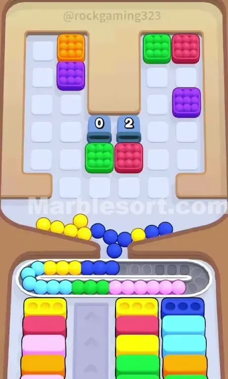 Marble Sort Level 48 Solution 2