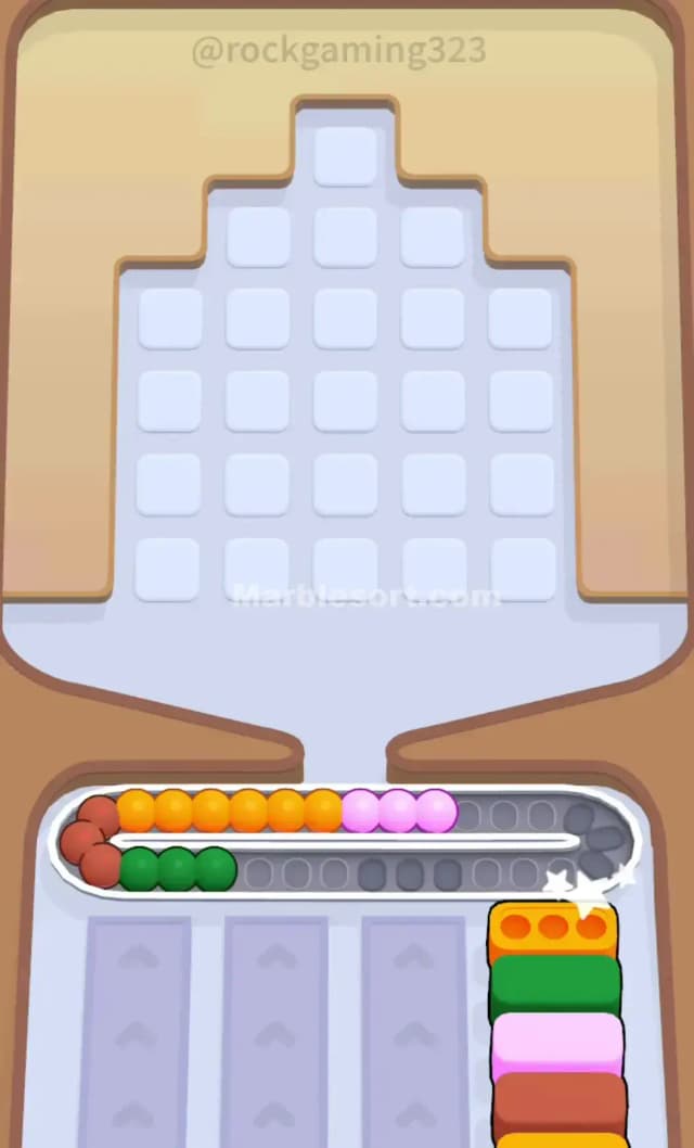 Marble Sort Level 55 Solution 3
