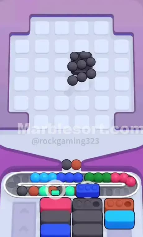 Marble Sort Level 166 Solution 2