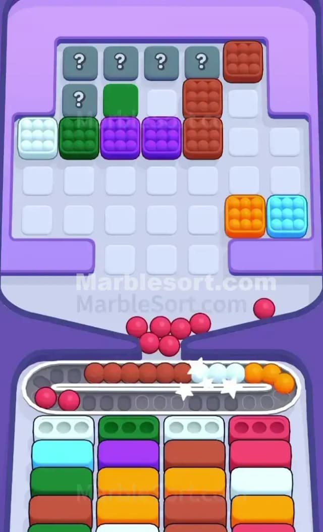 Marble Sort Level 522 Solution 2